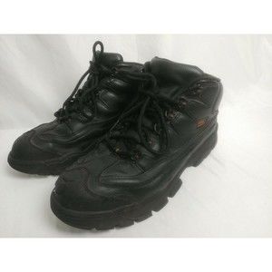 Worx Red Wing Men's Work Boots Black Leather Chukka Comp Toe Sz 10.5 M